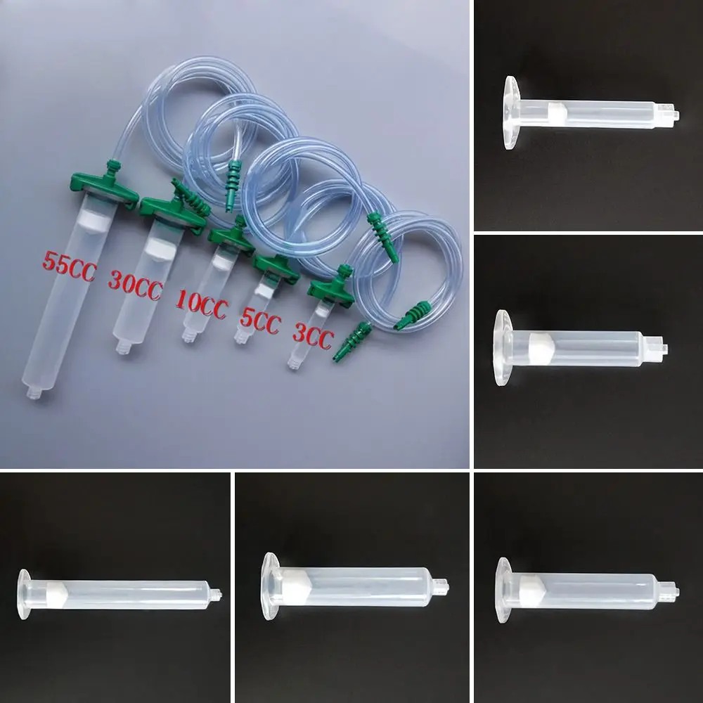 

Plastic Liquid Dispenser Helix Luer Lock Tips Adapter 3cc 5cc 10cc 30cc 55CC Syringe Barrel Needle Glue Dispensing Nozzle