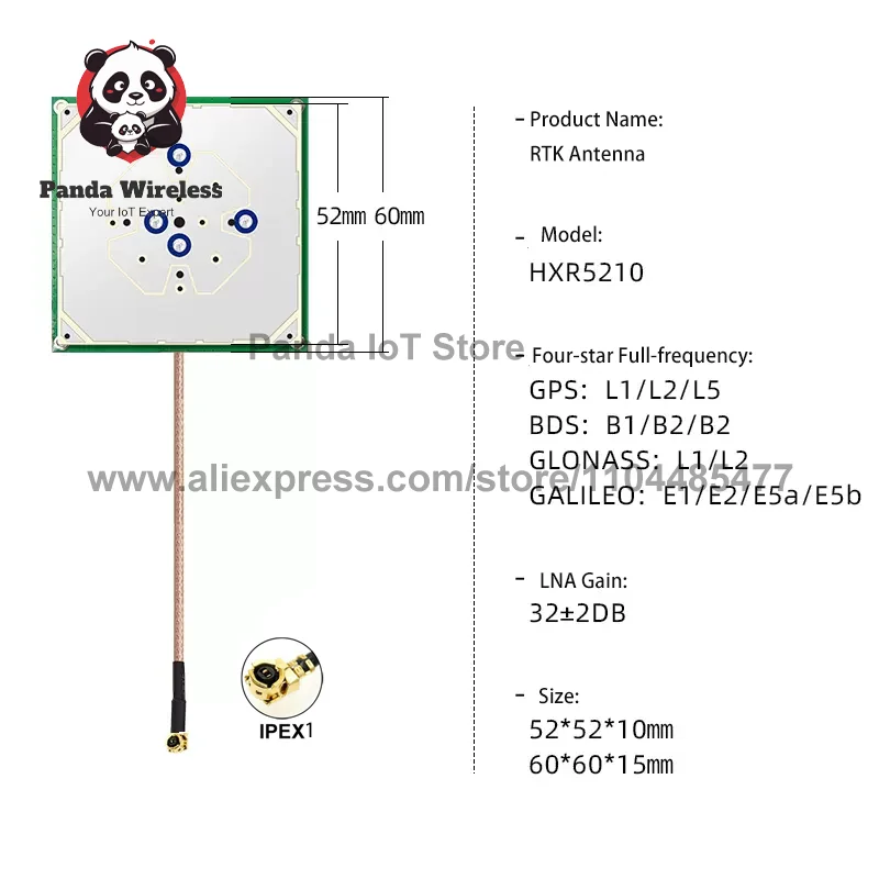 antenne-rtk-hxr5210-quatre-etoiles-haute-precision-pleine-frequence-ceramique-gnss-gps-bd-glonass-galileo-sma-mmcx-ufl-welding-12cm-1-piece