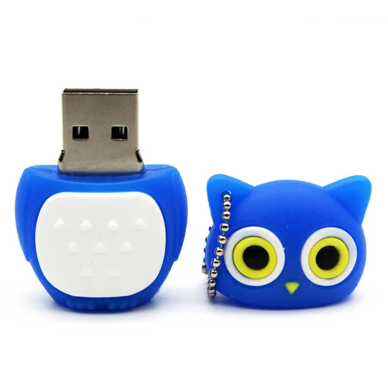 

Owl Cartoon USB Drive 4GB 8GB 16GB 32GB 64GB 128GB Memory Stick Children's Gift Pen Drive Promotion