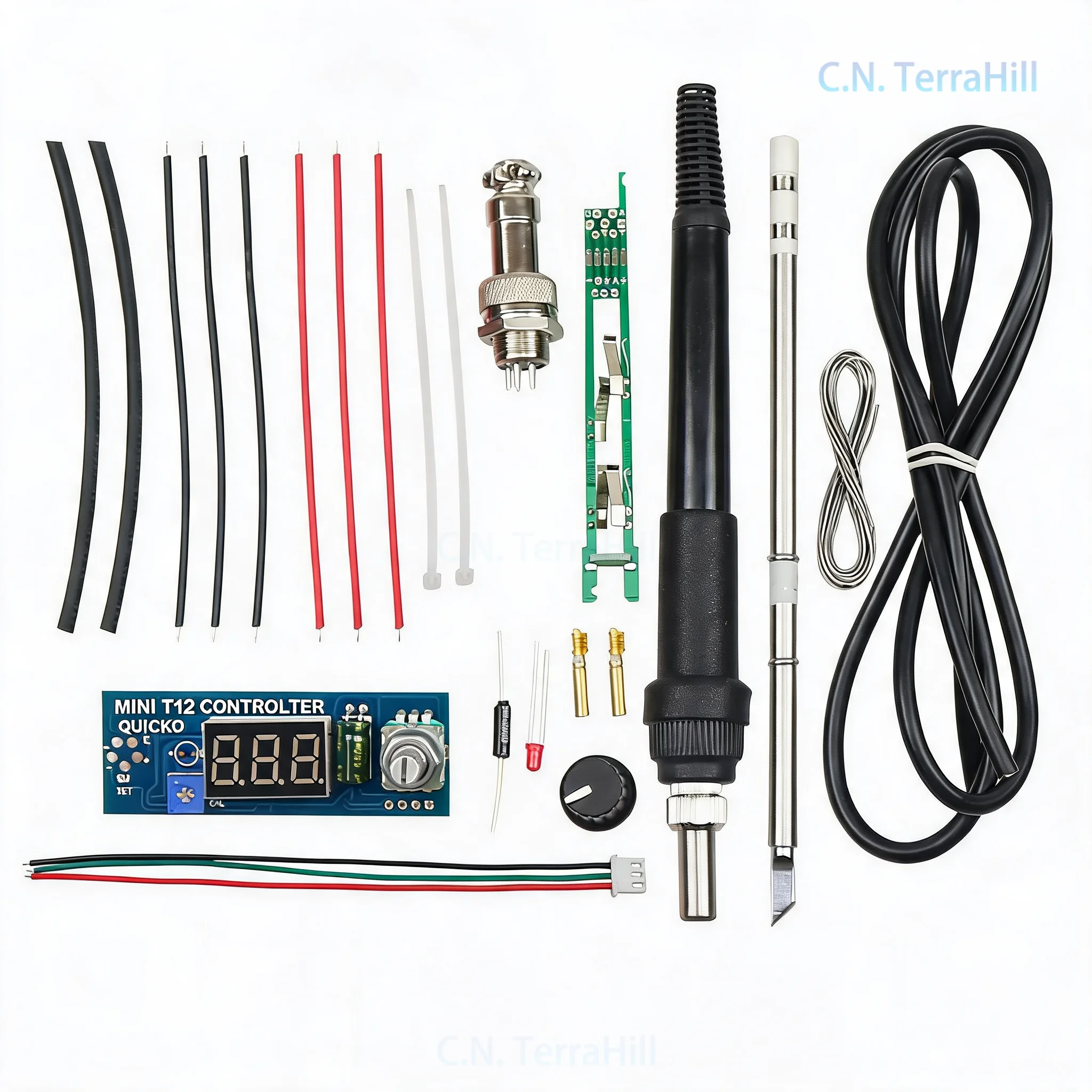 Diy Soldering Station No Electronics - Estación de Soldadura T12 con Pantalla