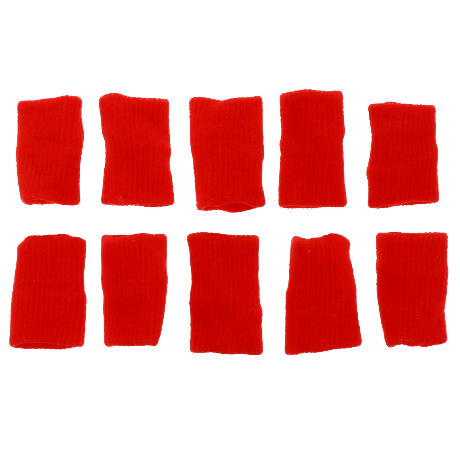 10Pcs Finger Guard Premium Nylon Protective Cover Separated Fingerstalls Drill Painting Finger Sleeve Beads Painting Protective