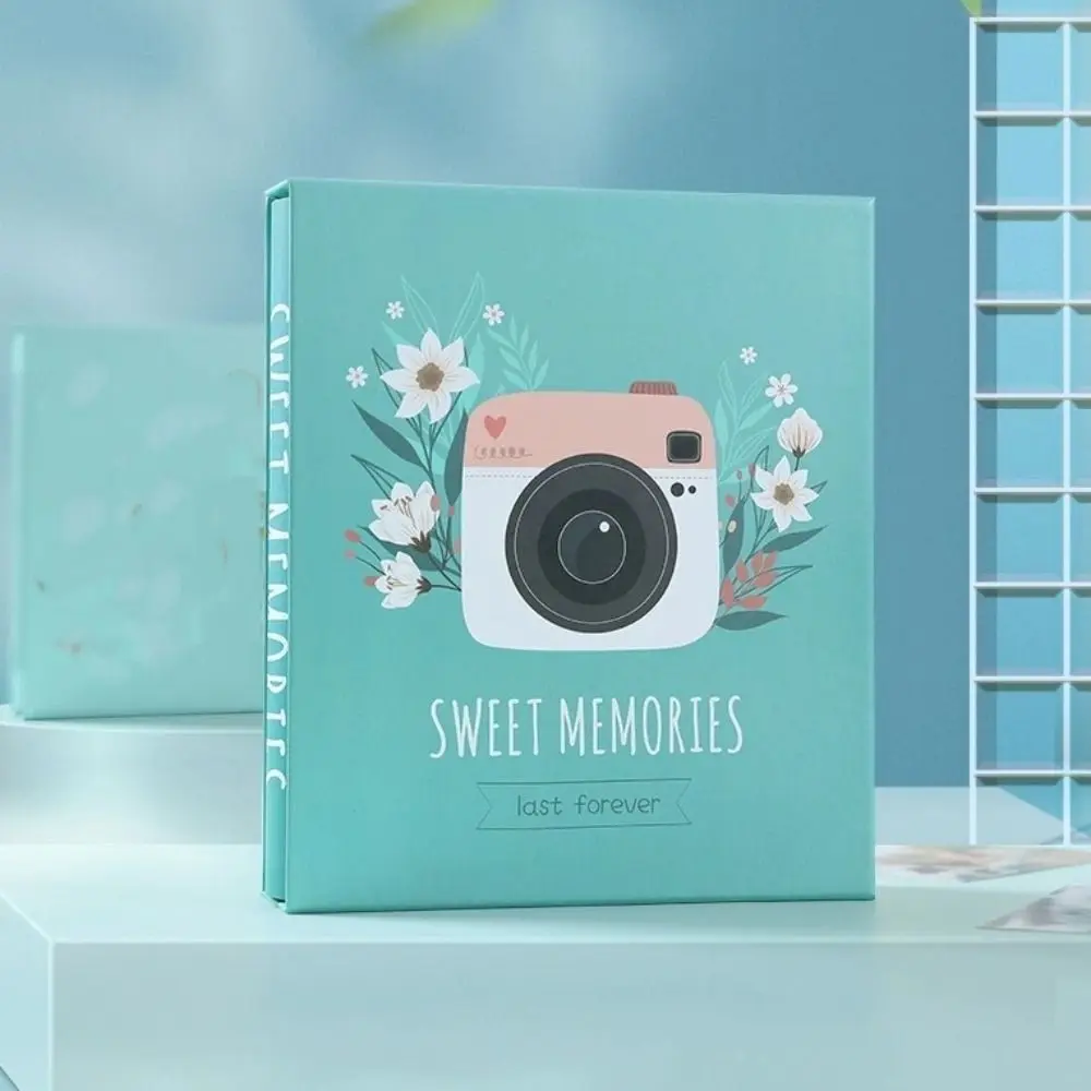 

6inch Photo Album Large Capacity 200 Pockets Family Photo Album Thickened Cartoon Pattern Photocard Holder Family Collection