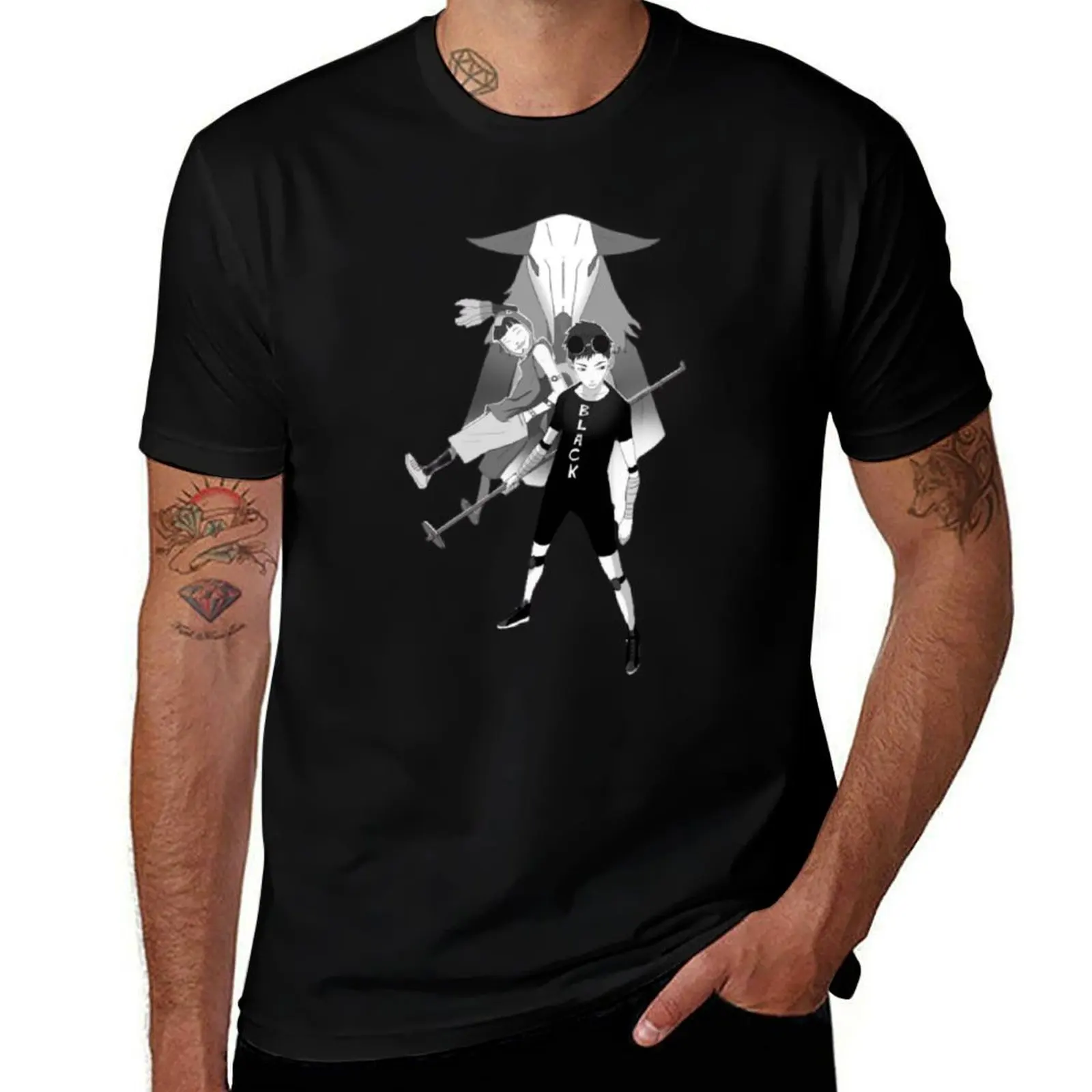 Camiseta TEKKONKINKREET, camiseta informal holgada de manga corta