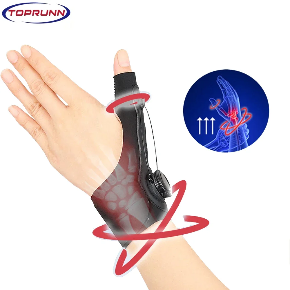 

1PC Thumb Splint Support Brace for Tenosynovitis Arthritis Tendonitis Trigger Thumb Immobilizer Fits Men Women Left and Right