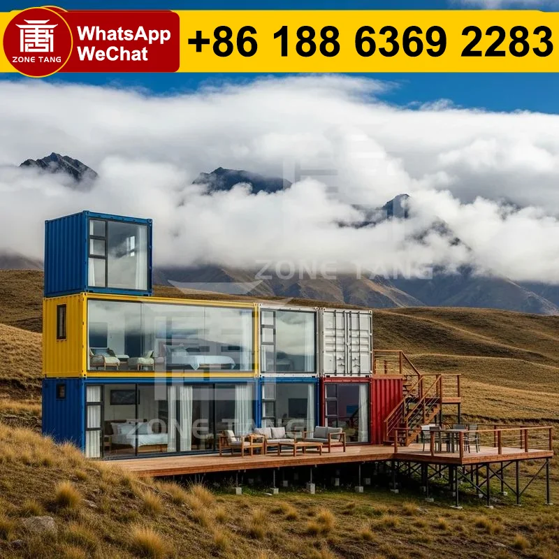 

ISO CE Certificate Modern Steel Structure Flat Pack Home Best Fabricated Homes Readymade Homes Manufacturer Space Saving Design