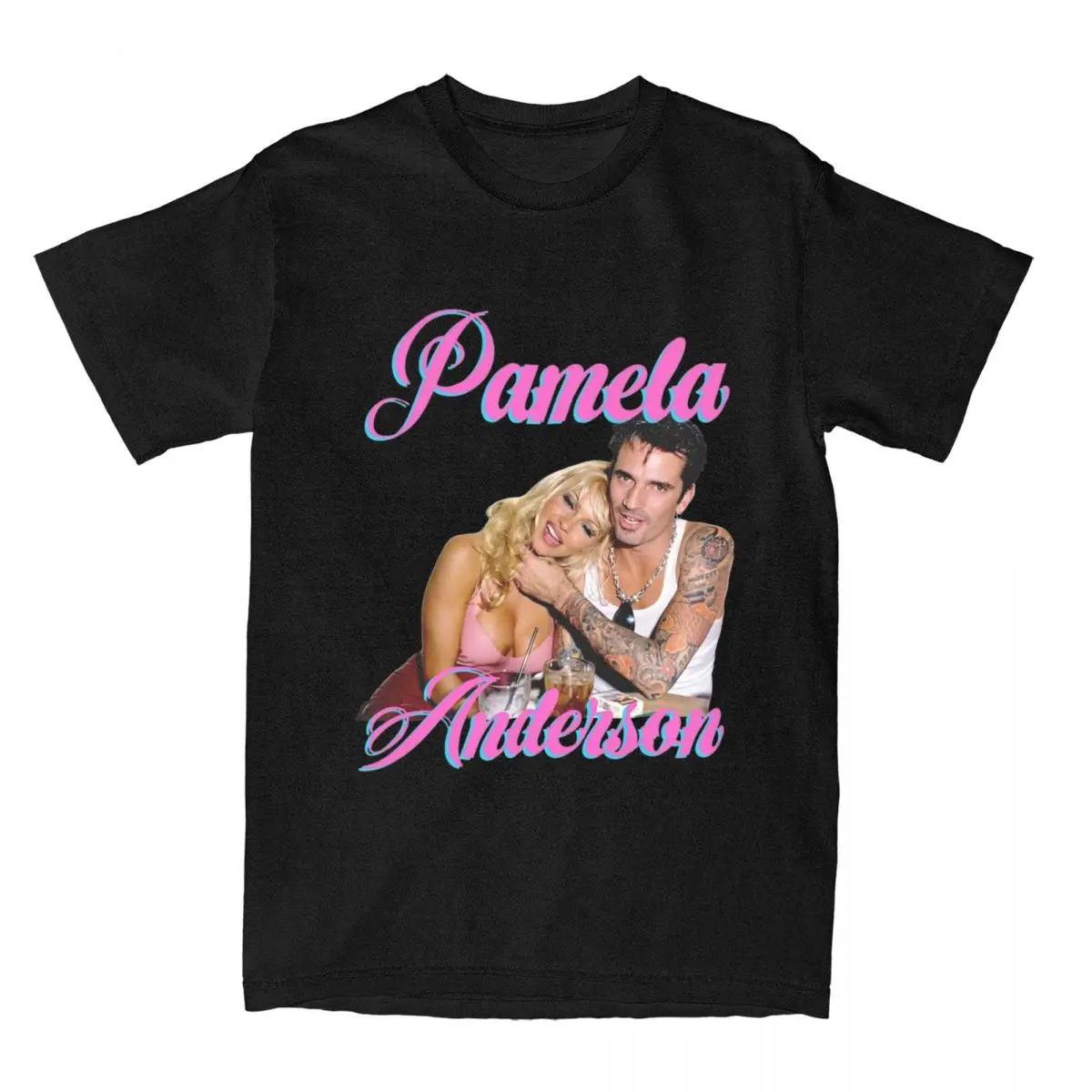 Pamela Anderson Accessories T-Shirt Men Women Vintage Pure Cotton Printed Tees