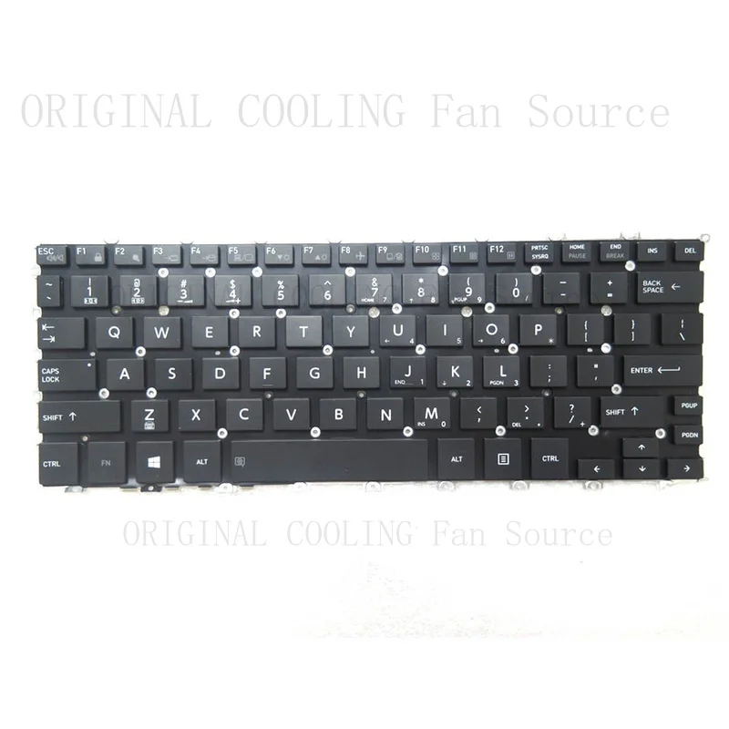 R+  US Keyboard For Toshiba Portege X20W-D X20W-E Black With Backlit