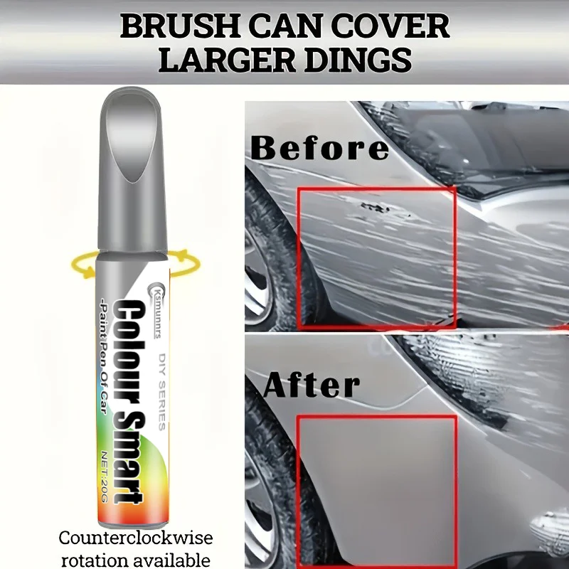 Car Scratch Repair Brush - Quickly repair deep and shallow scratches, easy to use with multiple color options for car maintenanc