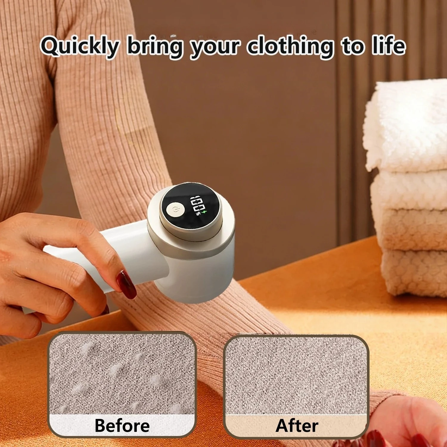 USB Rechargeable Lint Remover For Clothes Professional Lint Shaver Hair Ball Trimmer Fabric Fuzz Remover