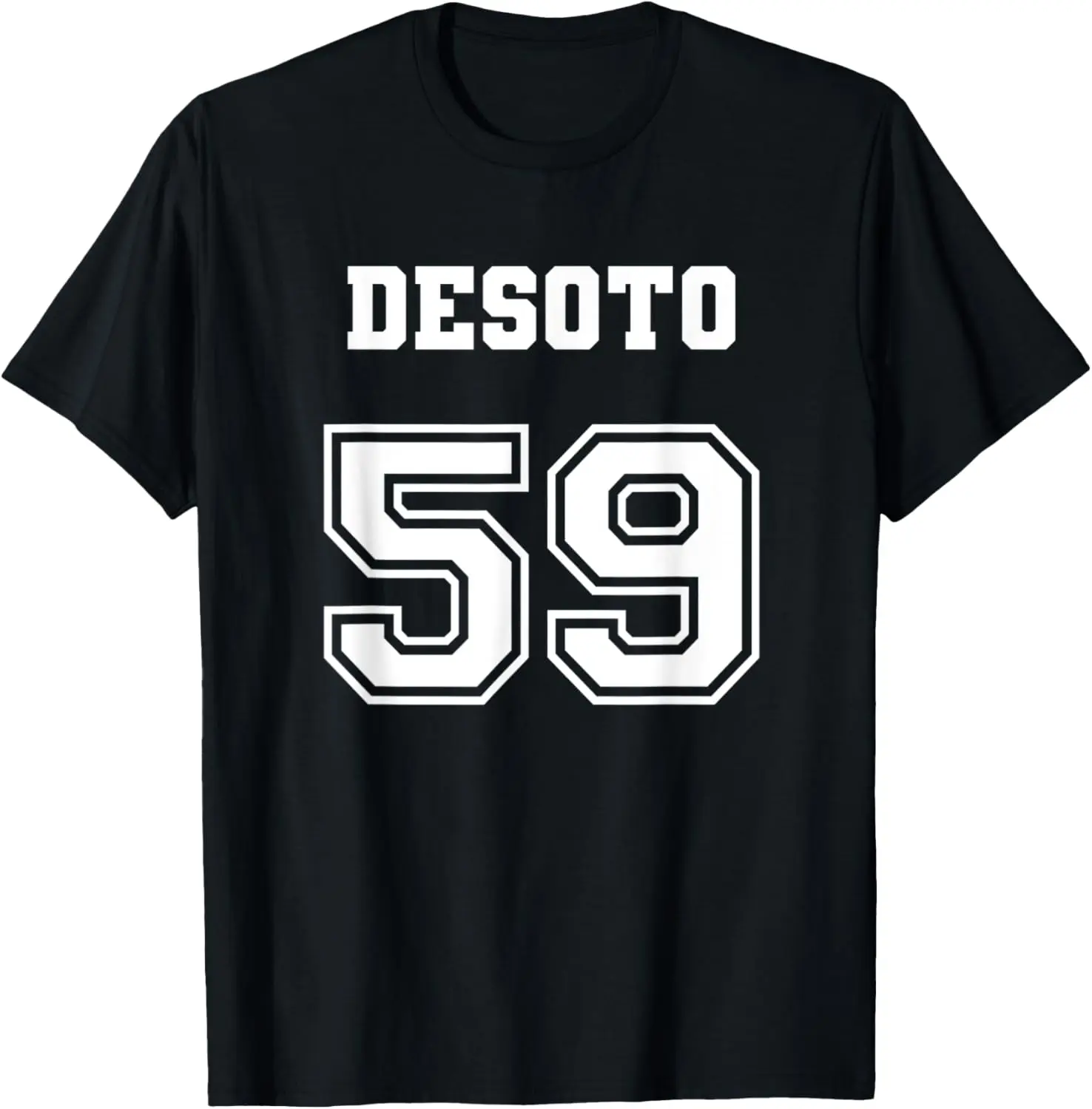 Jersey Style Desoto De Soto 59 1959 Antique Classic Car T-Shirt