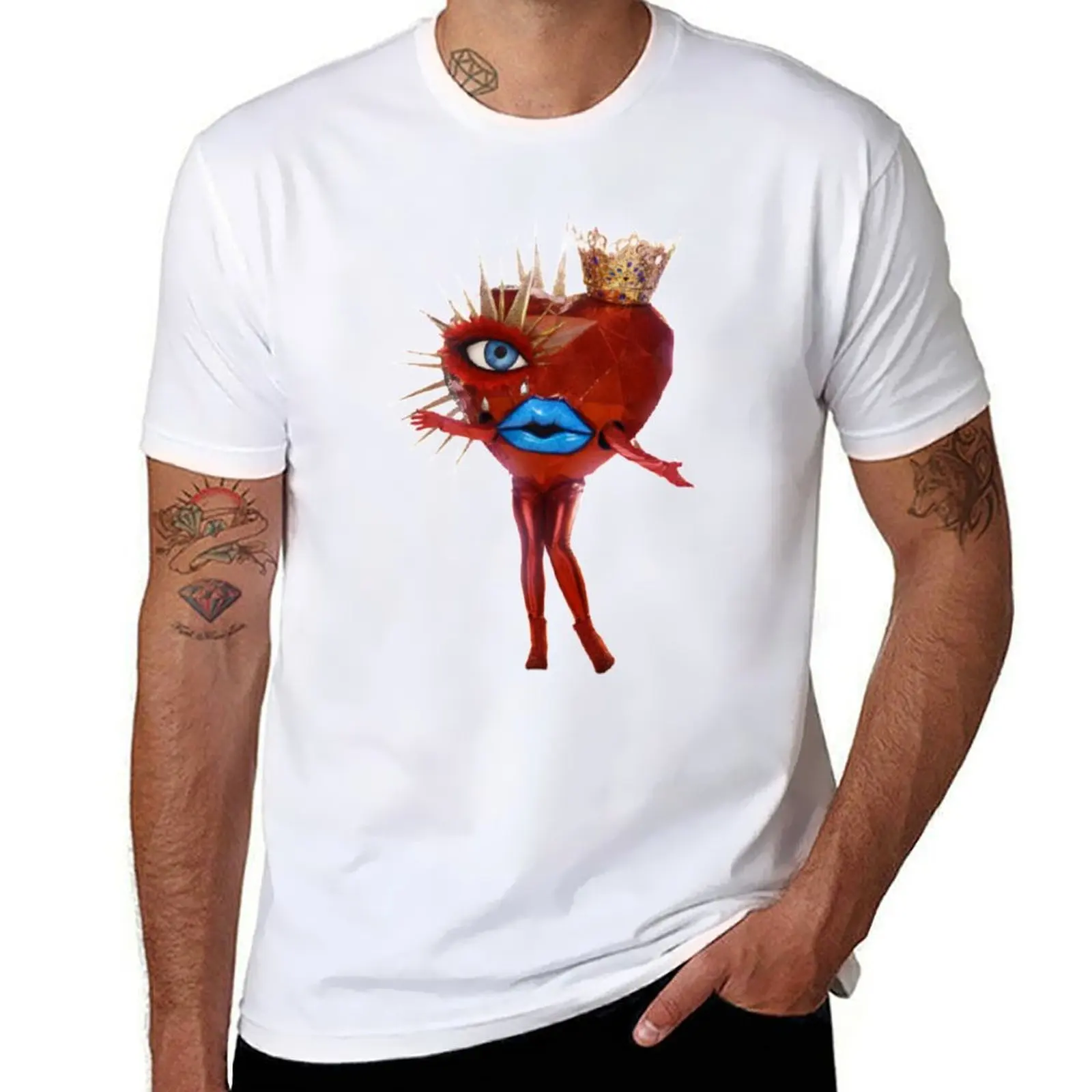 

Masked Singer US Season 6 Costume - Queen of Hearts T-Shirt t shirt men 100% cotton luxury brand cotton t shirt pack T-Shirt