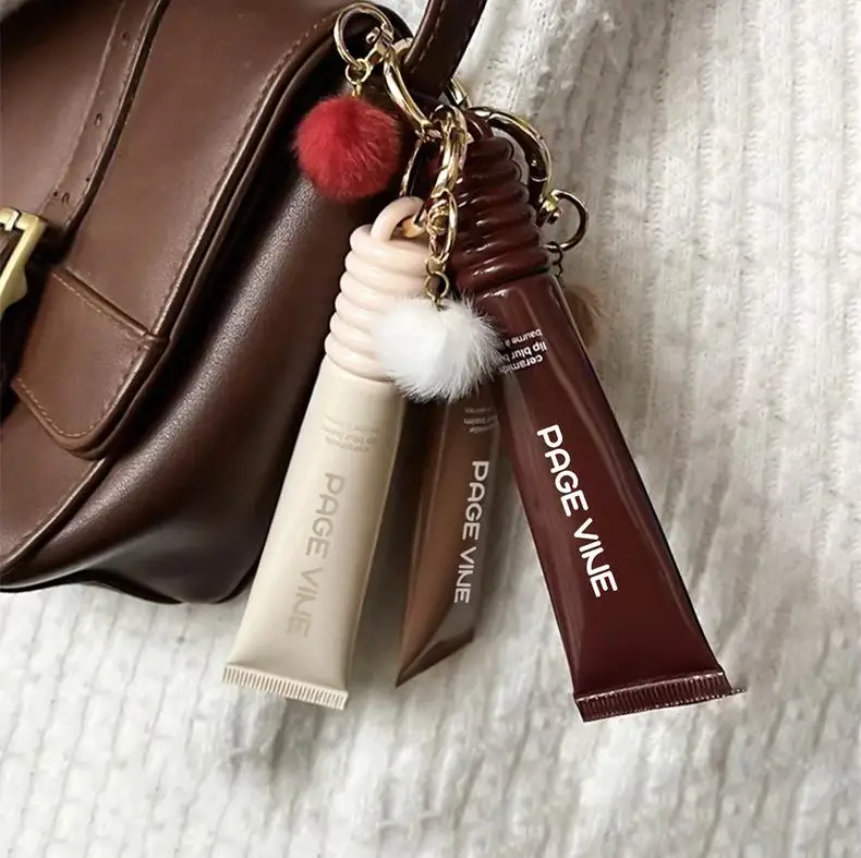 Bálsamo labial, funda para teléfono, brillo de labios, lápiz labial líquido hidratante, tostado, Espresso, gelatina de frambuesa, esmalte de labios transparente