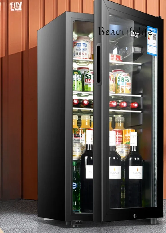 Refrigerated Cabinet Home Mini Refrigerator Office Tea Drinks Red Wine Preservation Hotel Display Cabinet