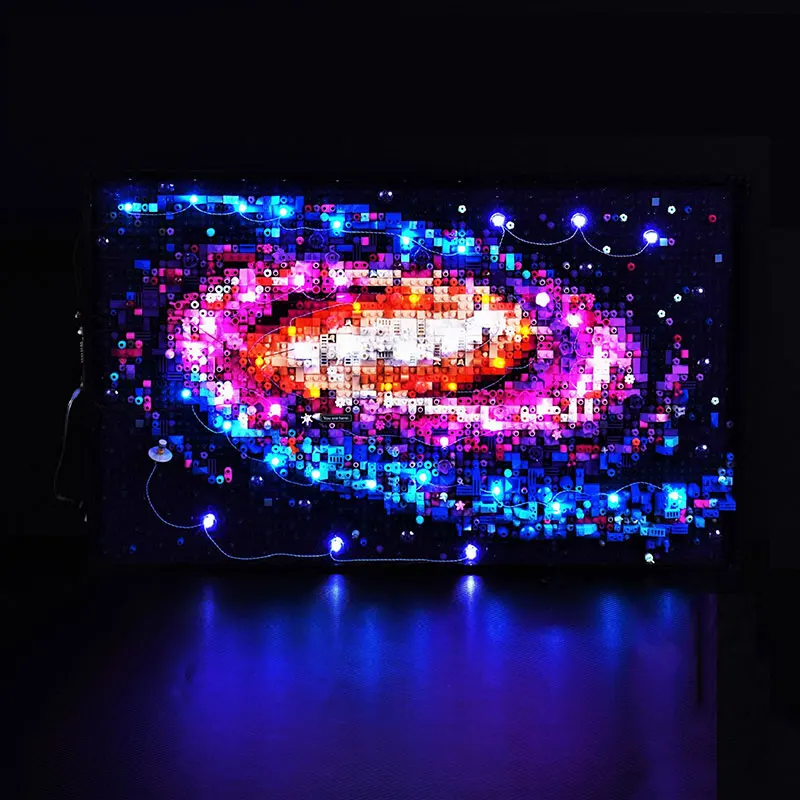 ชุดไฟ LED สําหรับ LEGO 31212 The Milky Way Galaxy โคมไฟไอเดียของขวัญ DIY (ไม่รวม Building Blocks ชุดอิฐชุด)
