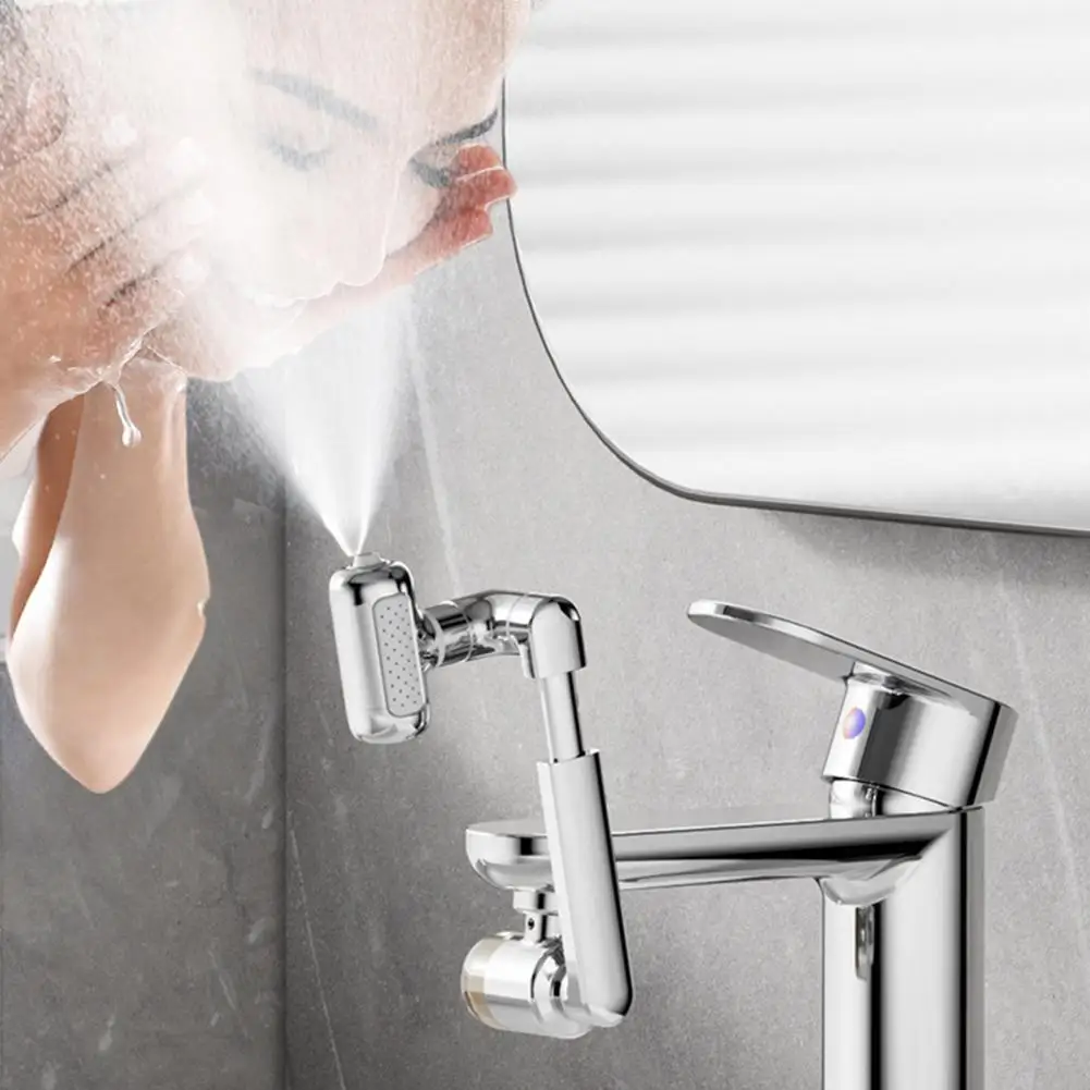 Rotatable Faucet Aerator Extension Multifunctional Faucet Extender For Splash Reduction For Bathroom Kitchen