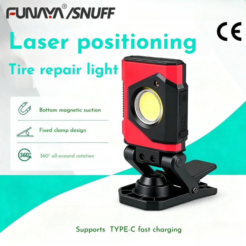 lampe-de-travail-funaya-pour-reparation-automobile-led-a-clipser-avec-aimant-puissant-haute-luminosite-nouveau-modele-specialisee-pour-l'entretien-automobile
