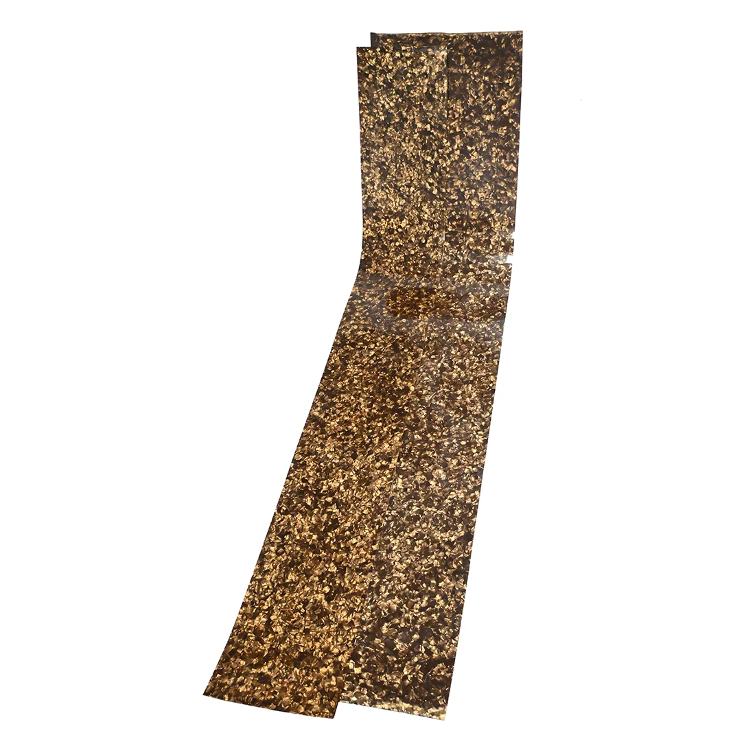 2Pcs Gauge 0.46mm Drum Wrap Musical Instrument Deco Sheet Pearl Coffee 10x60'' and 16x60''