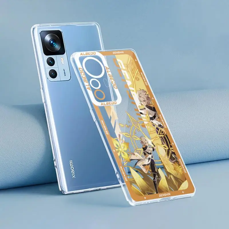 Genshin Impact Yae Miko Clear Case For Xiaomi Poco X3 NFC X3Pro for Mi 11Lite 11T for Redmi Note 12 11 9 10 Pro 9S 10S 11S 12S