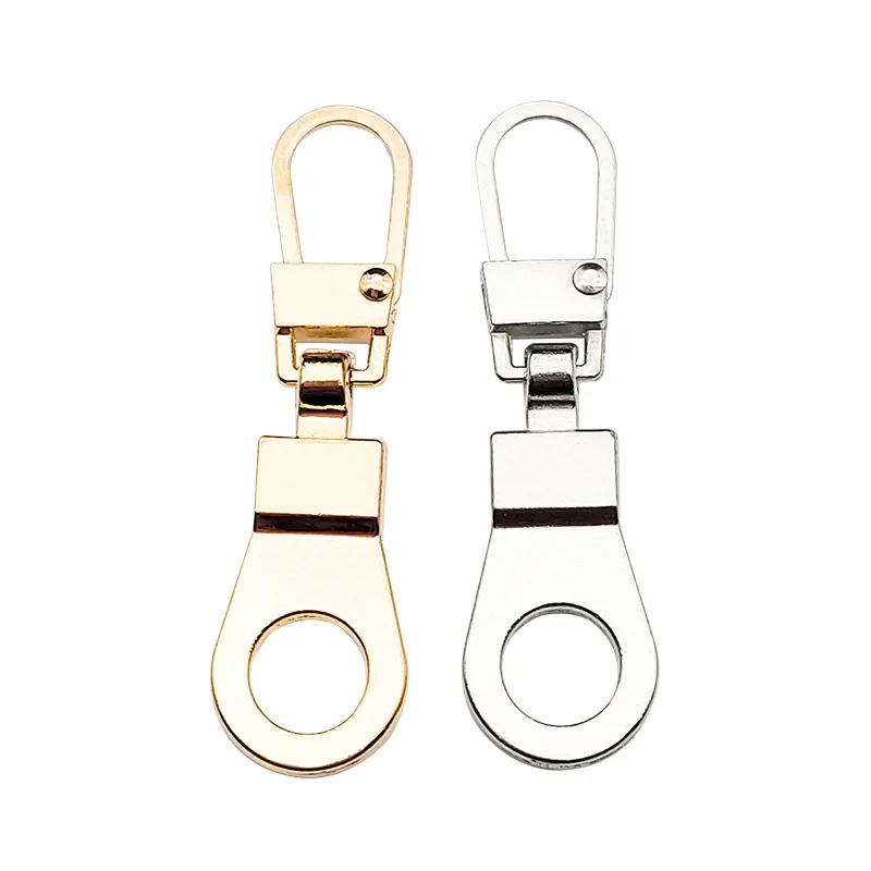 4/5/8/10/12/20/32pcs 분리형 금속 지퍼 풀러 헤드 수리 키트 수하물 지갑 의류에 대 한 작은 DIY 봉제 공예 사용 가능