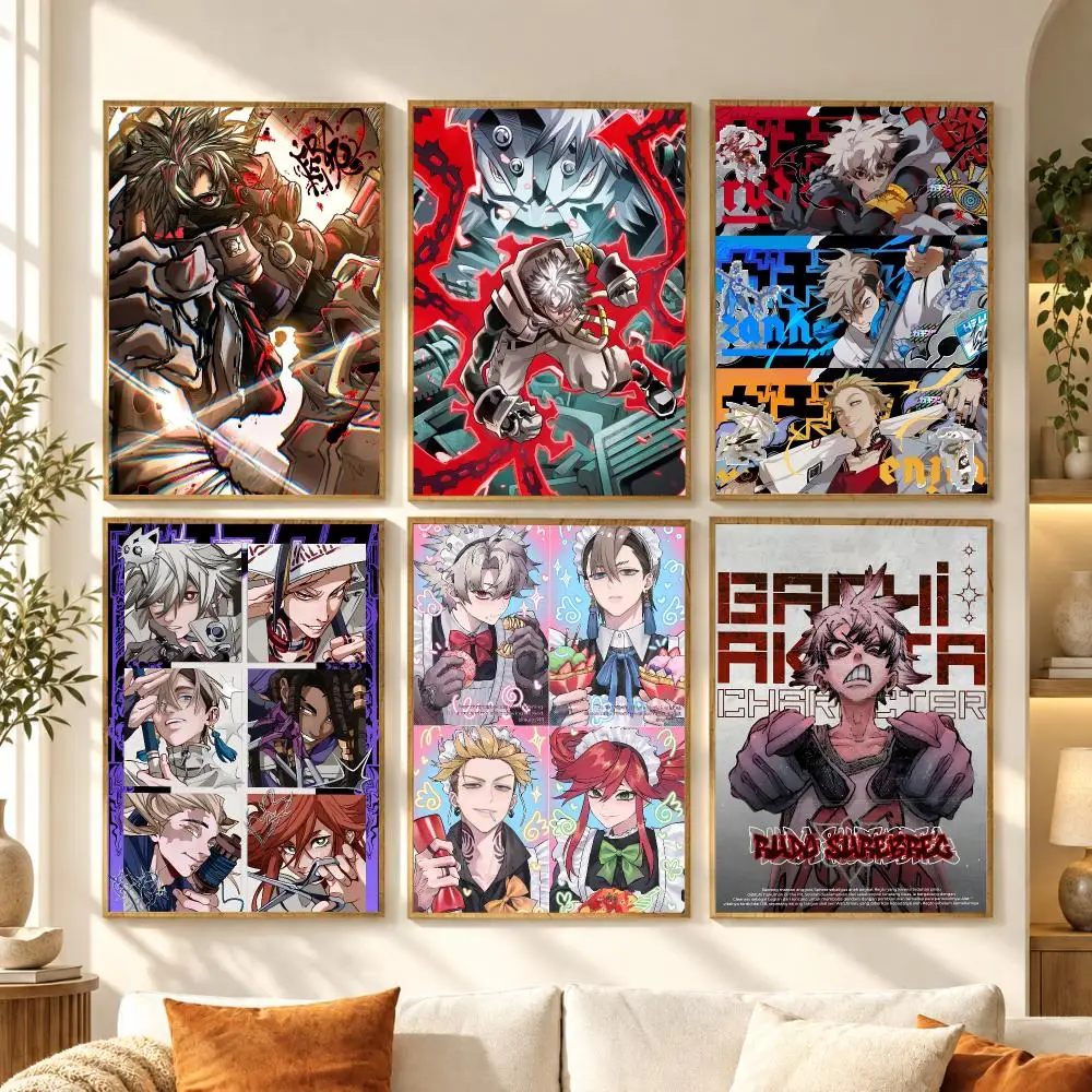 Urban Fantasy Anime G-Gachiakuta Poster Premium Modern Waterproof Wall Art Pictures for Bedroom Living Room Bar Decor