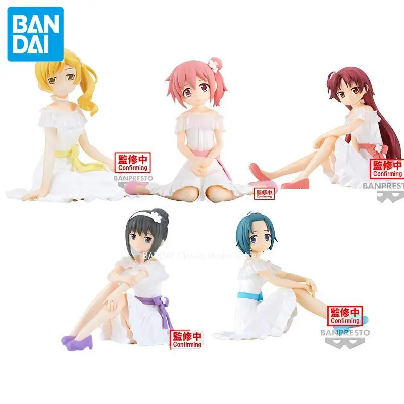 Genuine Original Banpresto Puella Magi Madoka Magica Sakura Kyouko Miki Sayaka Mami Anime Collectible Boxed brand new Model