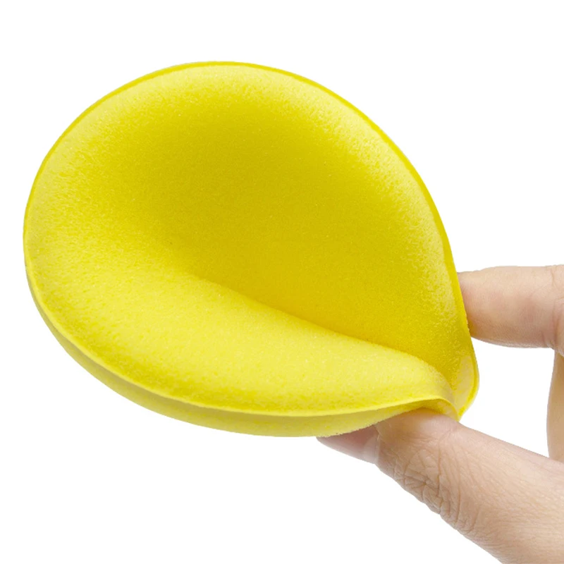 10Pcs Round Car Waxing Polish Wax Foam Sponge High Density Applicator Pads Cleaning Sponge Auto Detail Washing Car Cleaning Tool