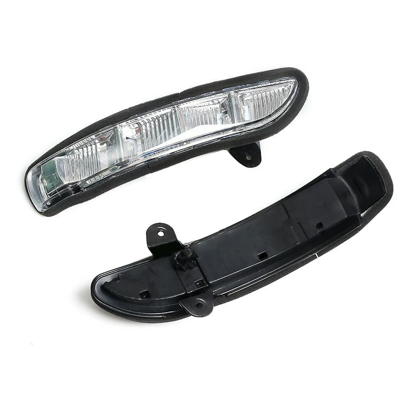 6X Car Front LH + RH Door Mirror Turn Signal Light For Mercedes W211 W221 07-10 A2198200521 A2198200621