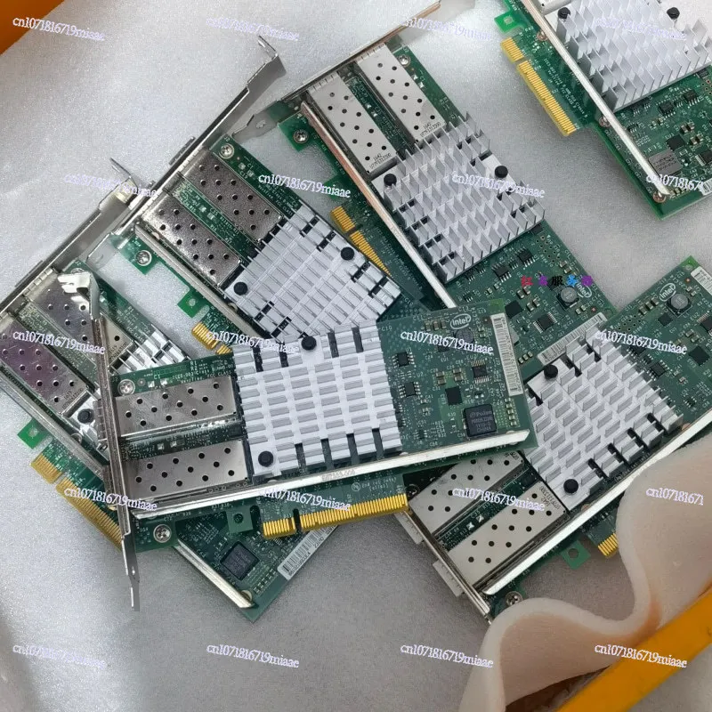 

X520SR2 Single and Double Port 10 Gigabit Network Interface Card DA2 Desktop PCIE Fiber JL82599ES Dual Port 10GB