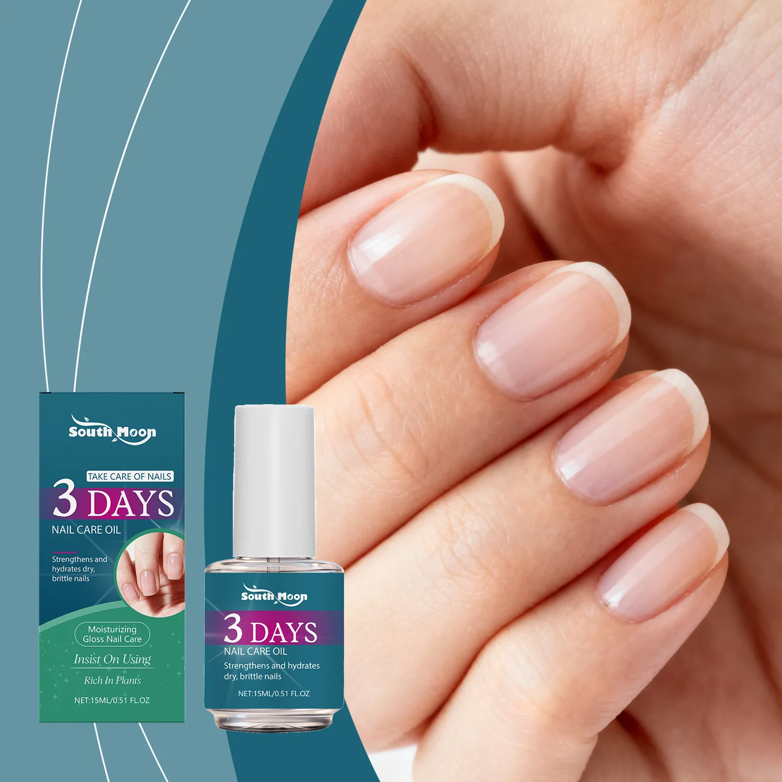 Olio premium per la cura delle unghie: nutrizione idratante quotidiana delicata, nutrire le unghie dei piedi e le unghie dei piedi per un brillantezza lucida