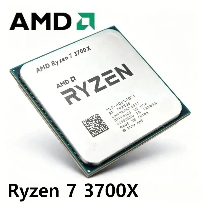 AMD Ryzen 7 3700X 8-Core 16-Thread 3.6 GHz 65W 7NM L3=32M Socket AM4 CPU Processor 100-000000071 R7 3700X Smooth Multitasking