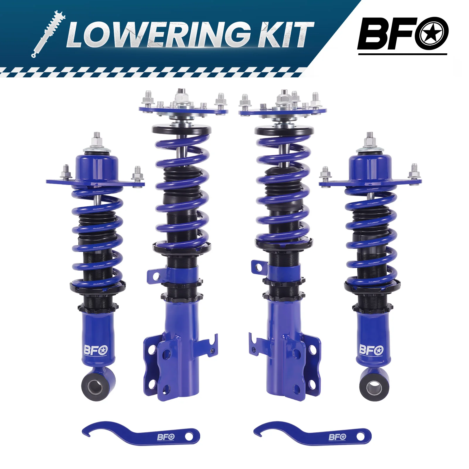 Coilovers Suspension Lowering Kit For Toyota Corolla 2003-2008 E130 E120