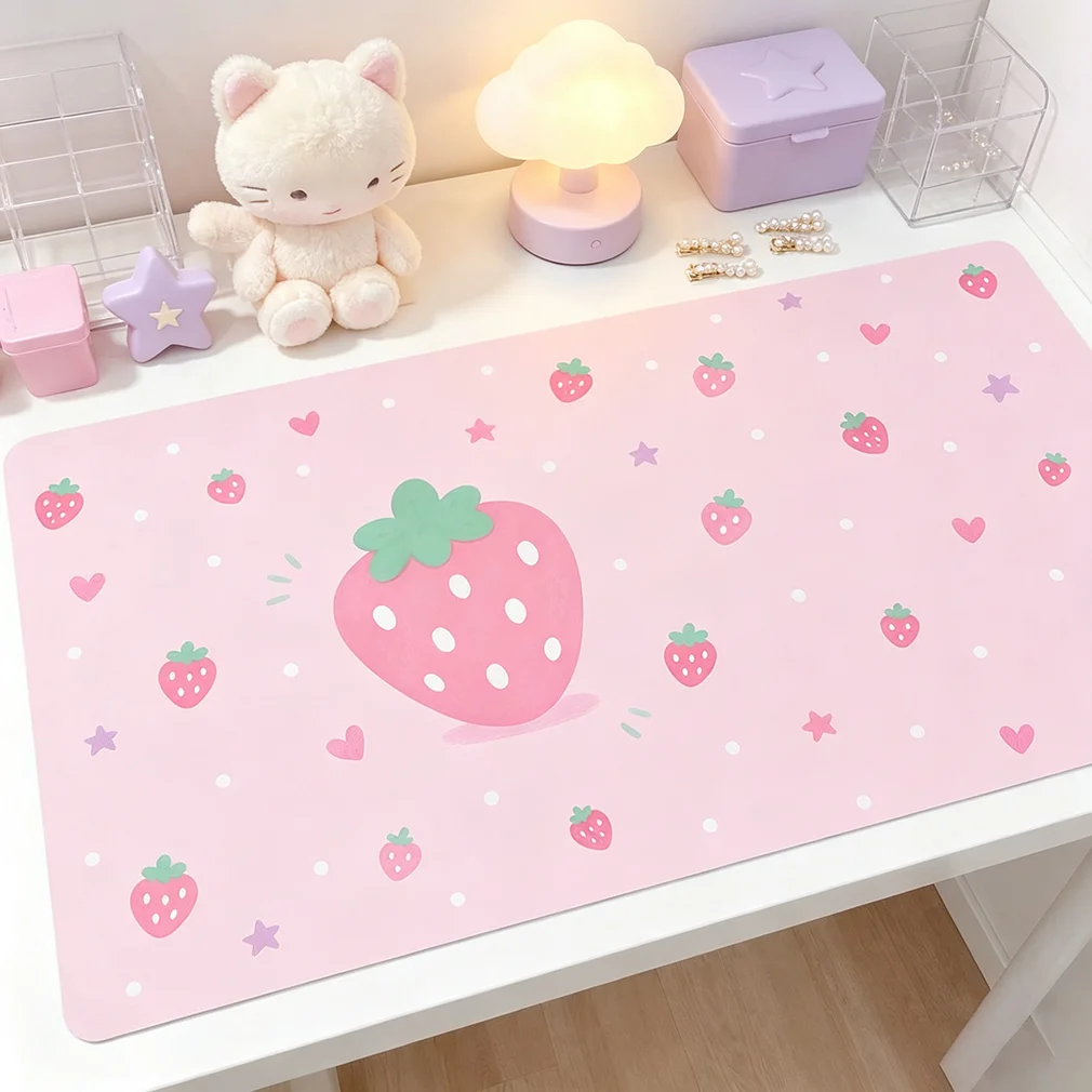 Leather Desk Pad Protector Pin - Laptop Accessories Pink recension och pris