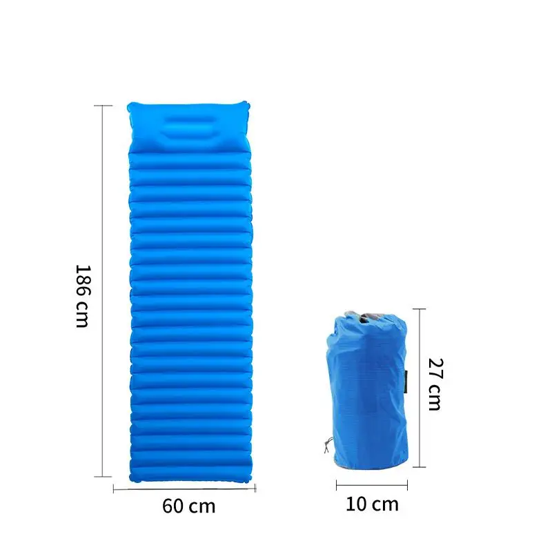 

Горячая распродажа: Легкий складной надувной матрас для улицы, водонепроницаемый, влагостойкий, портативный, из ТПУ и нейлона, для кемпинга