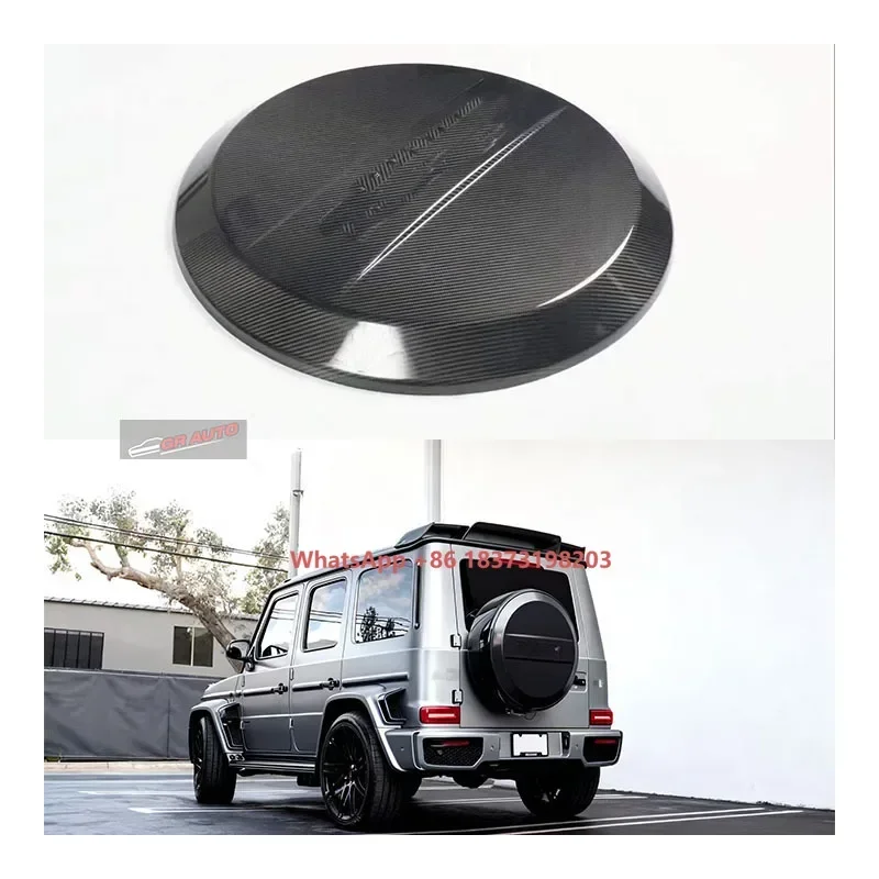 

High Quality Dry Carbon Spare Tire Cover for G Class W464 G500 G63-Easy Installation Yaochi Brand Decoration