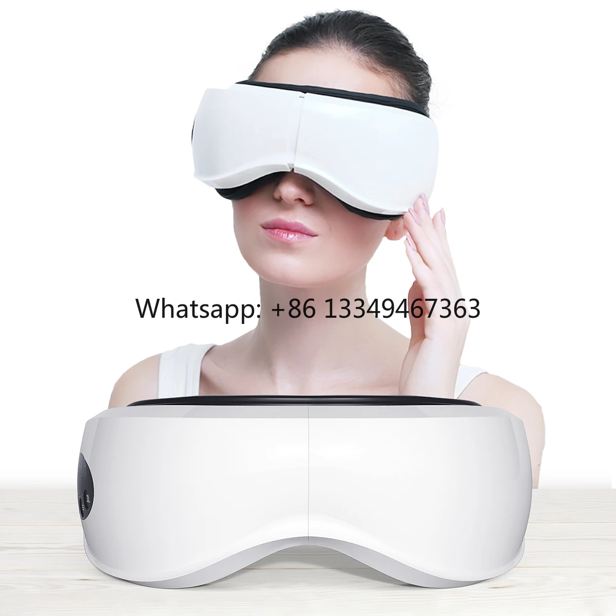 

Массажер для глаз от морщин с вибрацией, интеллектуальный массаж глаз, снимает усталость глаз, уход с помощью воздушно-компрессионной вибрации