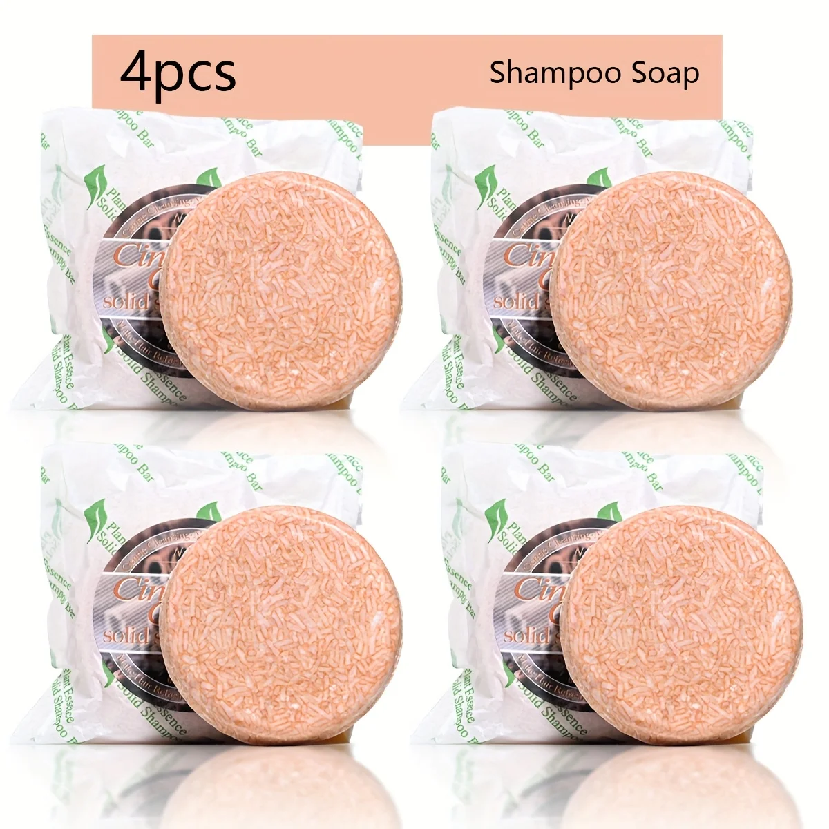 

4 шт./шампунь с эфирным маслом корицы, насыщенная пена, легко ополаскивается, легко чистится волосы, кожи головы и кожи, глубокая очистка и увлажнение.