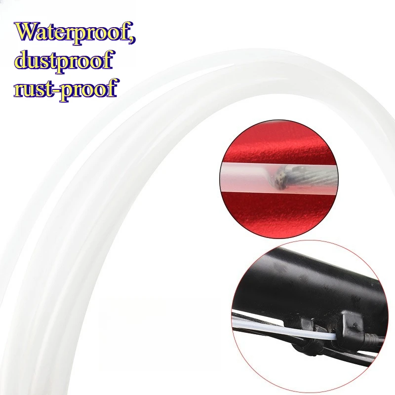 

Горный дорожный велосипед с регулируемой скоростью, детали сердечника тормозного провода, подкладка кабелепровода, защитная трубка, универсальный PE + внутренний впрыск масла