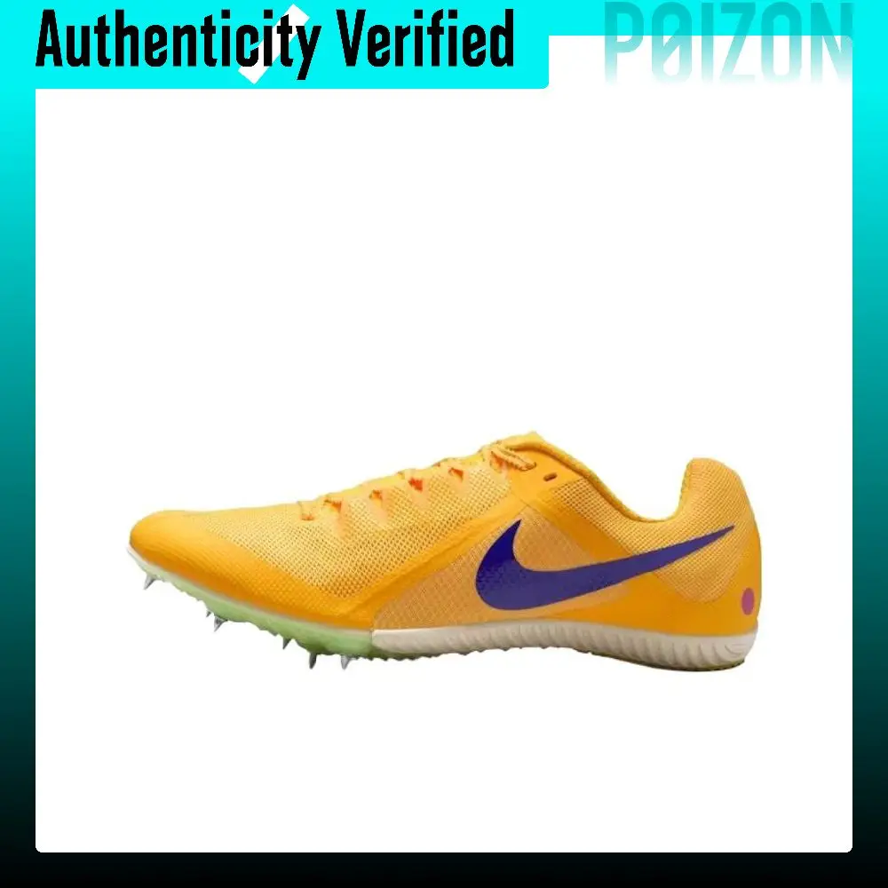Nike Zoom Rival Multi Breathable Low top Training Sprint Track & Field Competition Running Shoes Men's Lemon FZ9664-800