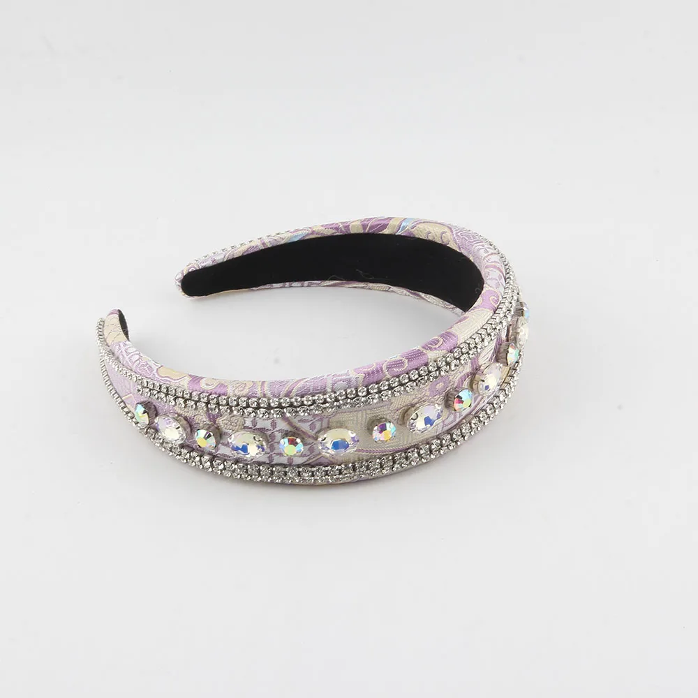 Luxurious And Beautiful Party Headband Baroque European And American Fashion Headband Magnificent Palace Hair Accessories 341