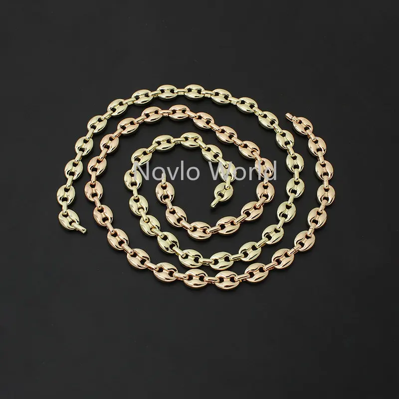 14MM Gold,Silver Luxury Metal Alloy Chains For DIY Handbag Purse Shoulder Crossbody Tote Handle Bag Strap Detachable Accessories