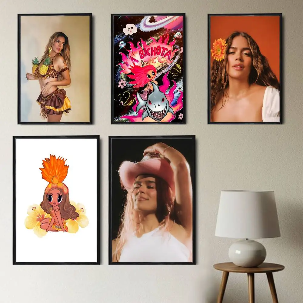 

Art Bichota Season Karol G Poster HD Art Sticky Wall Waterproof Home Living Room Bedroom Bar Aesthetic Decoration