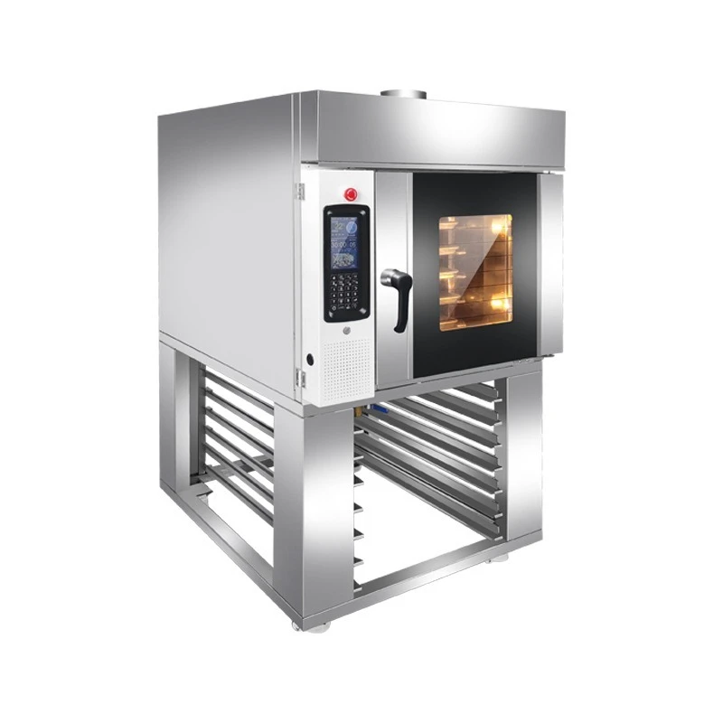 Hot Air Rotary Oven Commercial Bakery Machine, 5 10 15 Trays Oven for Cake Mooncake Bread Baking
