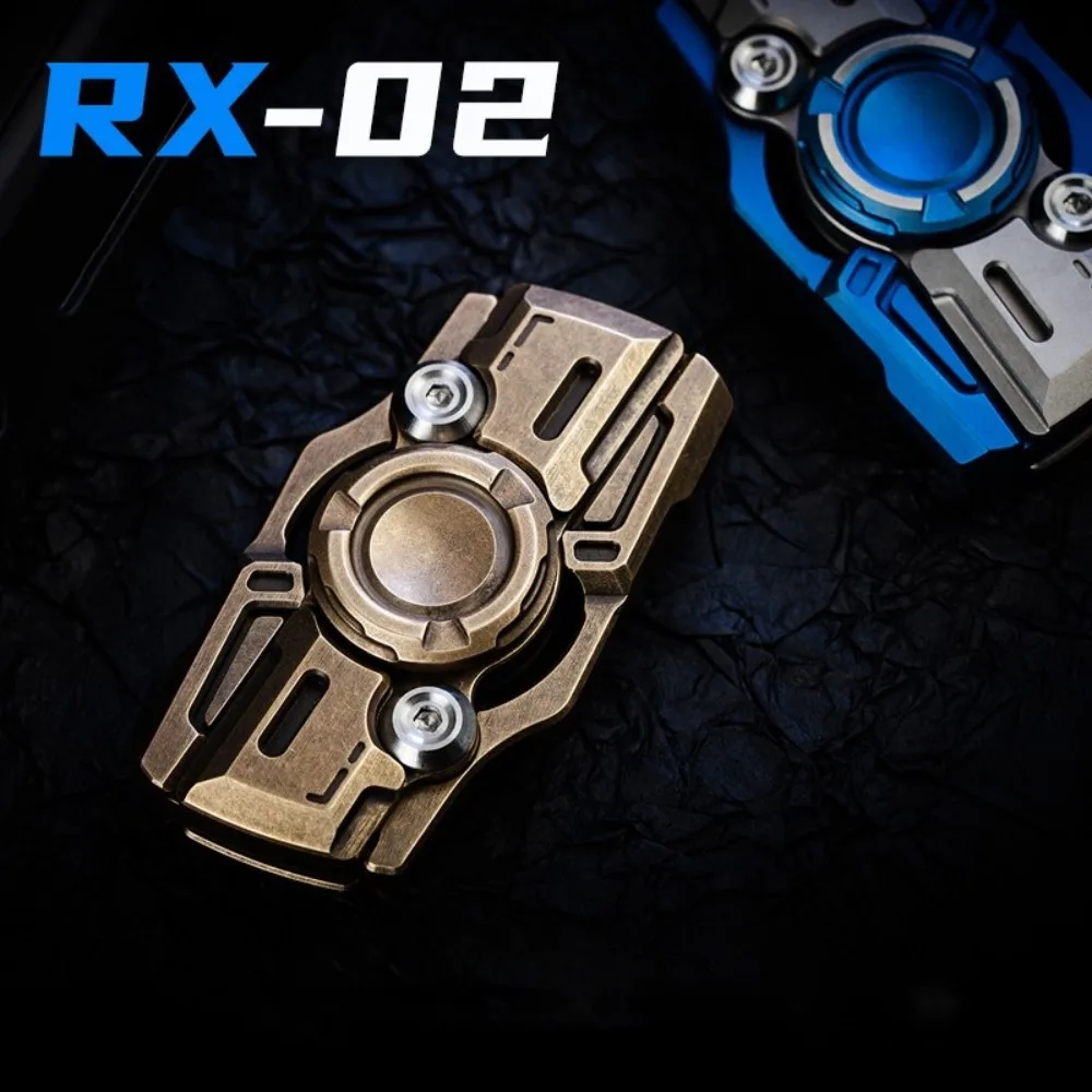MACKIE RX-02 Fidget Spinner Hochgeschwindigkeitsrotation Titan Fidgeting Spinner Angstlinderung Gadgets Gyro Original Design
