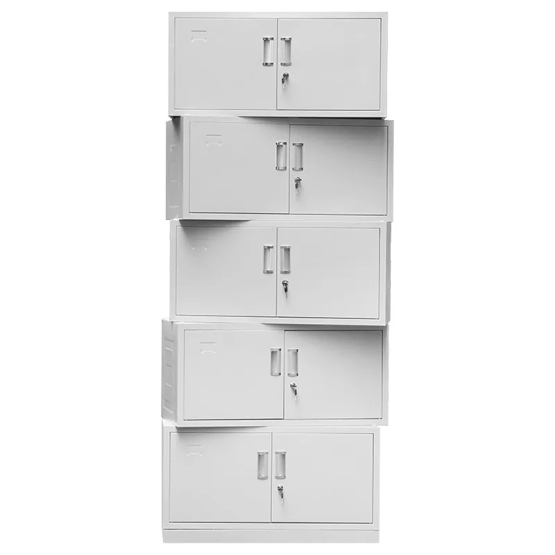 Custom Steel Low Cabinet, Lockable Metal Storage Cabinet for Office Documents, Financial Vouchers and Staff Use