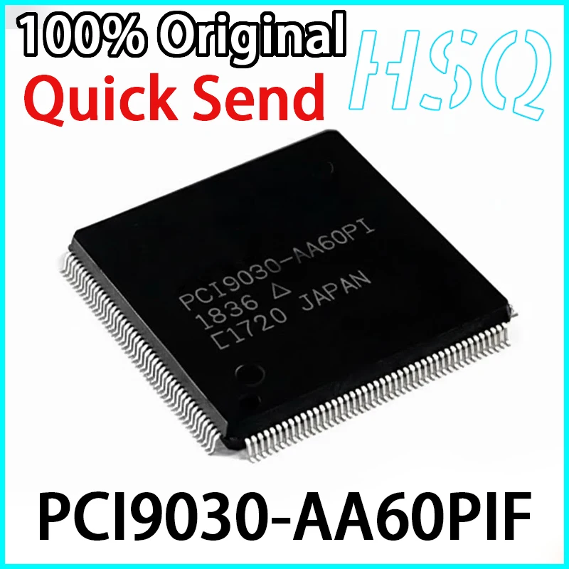 1PCS New PCI9030-AA60PIF PCI9030-AA60PI QFP176 Interface Accelerator Chip IC in Stock