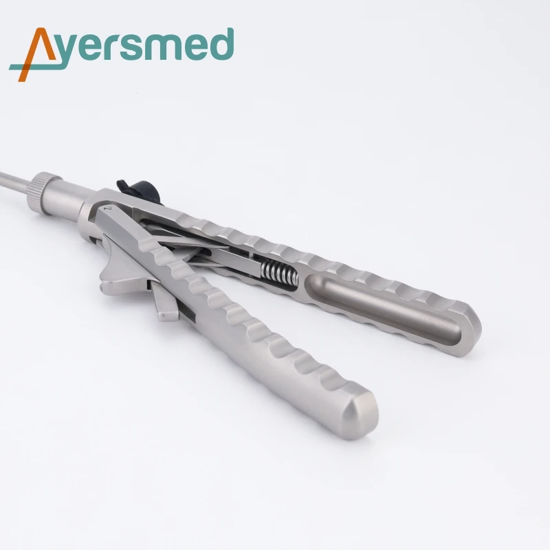 Medical User Laparoscopic Needle Holder J&J Type, Laparoscopic Needle Forceps 5x330mm