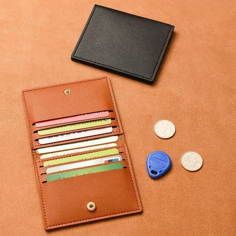 Slim Portable Multi‑Slot Card Case, It Can Store Cards and Coins, Simple All‑Match Design