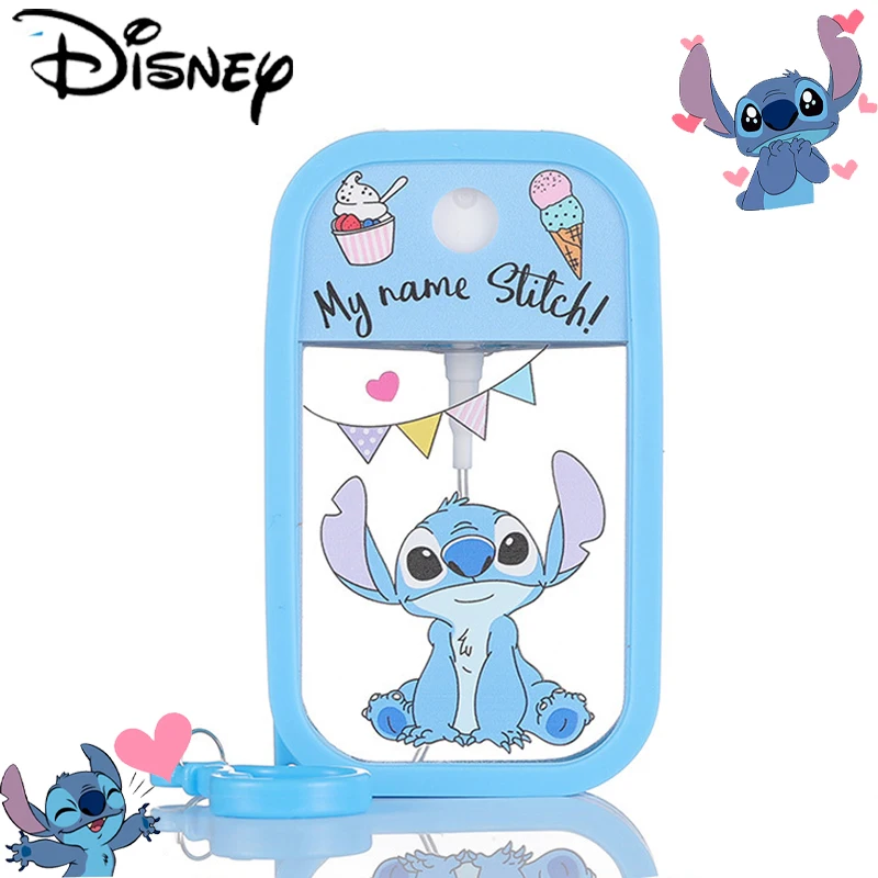 Neue 50 ml Disney Stitch Sprühflasche Kawaii Lilo & Stitch Parfümflasche Tragbare verpackte Aufbewahrungsflasche Mädchen Weihnachtsgeschenke