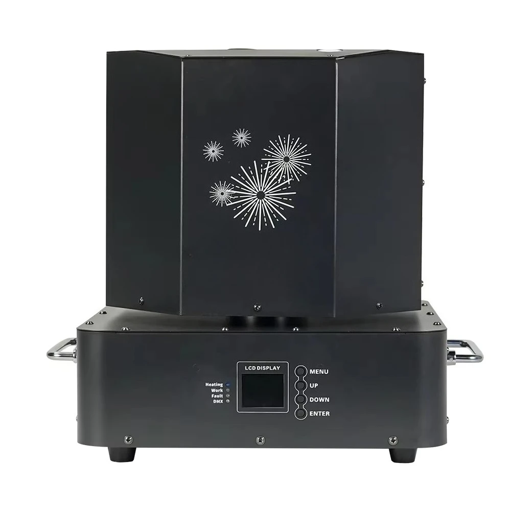 Event Party Stage Wedding Decoration Dj Sparkler Dual Head Rotation Fire-works Cold Flame Sparkuler Spin Dancing Spark Machine