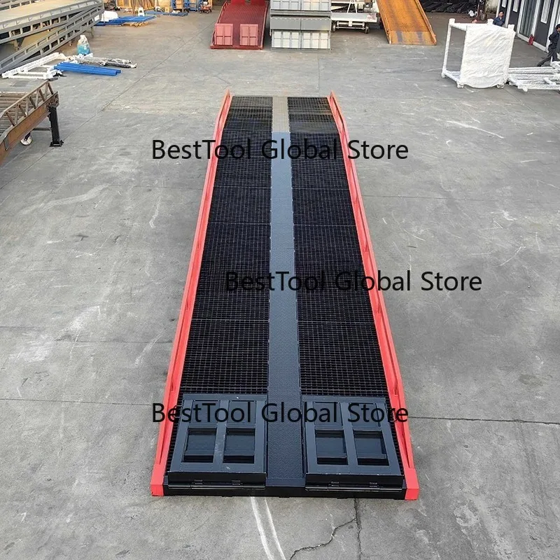 

Adjustable dock equipment truck loading portable grader yard ramp price